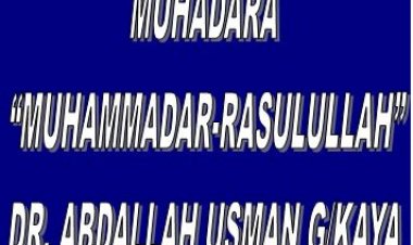 MUHAMMADAR-RASULULLAH (MUHADARA)