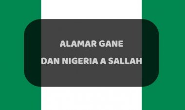 ALAMAR GANE DAN NIGERIA A SALLAH