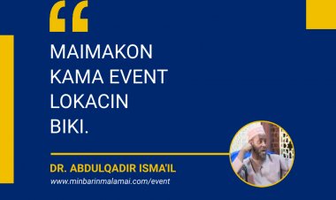 MAIMAKON KAMA EVENT LOKACIN BIKI