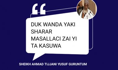 DUK WANDA YAKI SHARAR MASALLACI ZAI YI TA KASUWA