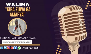 KIRA ZUWA GA AMARYA