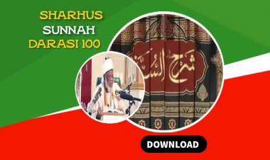 DARASIN DR. AHMAD NA KARSHE CIKIN LITTAFI SHARHUS SUNNA
