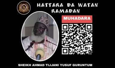 MUHADARA HATTARA DA WATAN RAMADAN