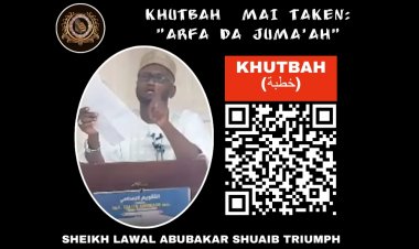 ARFA DA JUMA'H ARFA DA JUMA'AH