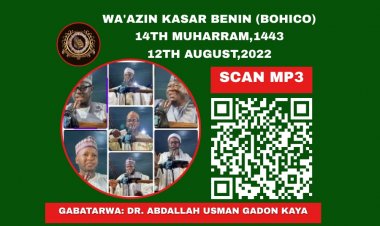 001 WA'AZIN KASAR BENIN (BOHICO)