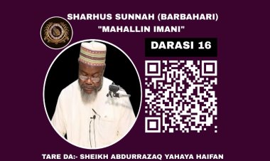 016 SHARHUS SUNNAH (MAHALLIN IMANI)