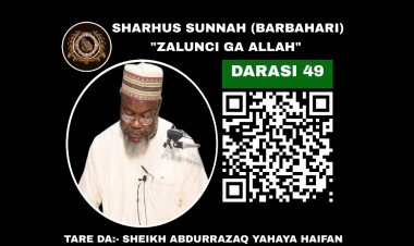 049 SHARHUS SUNNAH (ZALUNCI GA ALLAH)