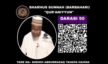 050 SHARHUS SUNNAH (QUR'ANIYYUN)